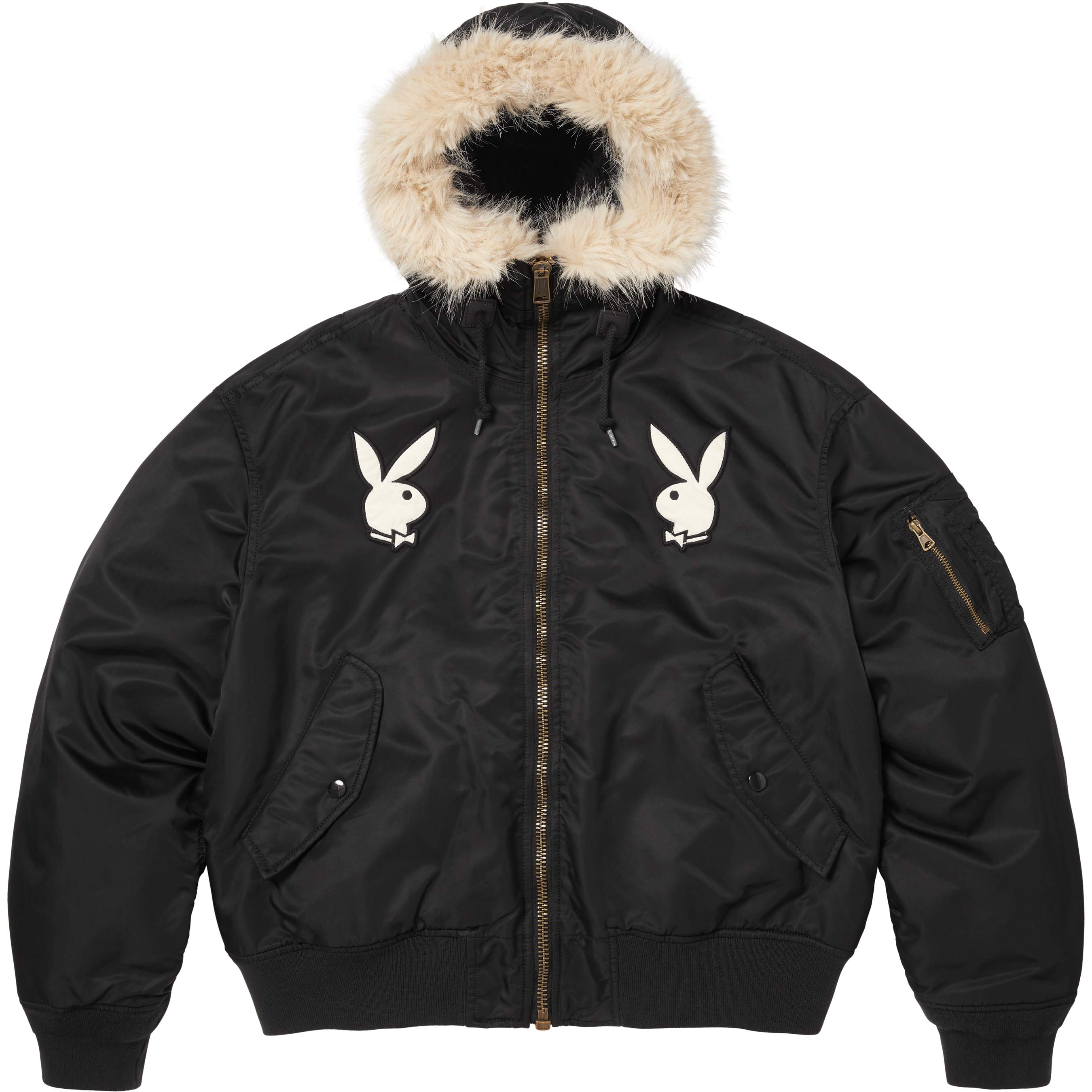 Supreme®/Playboy® Hooded MA-1 view 4